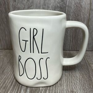 NWT Rae Dunn “GIRL BOSS” Ceramic Coffee Tea Mug